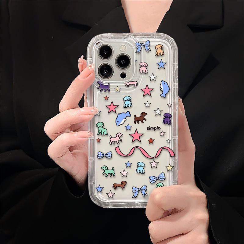 Ốp Điện Thoại TPU Silicon Mềm Trong Suốt Chống Sốc Cho IPhone 11 13 14 12 Pro 7 8 6 6s Plus XS Max X XR