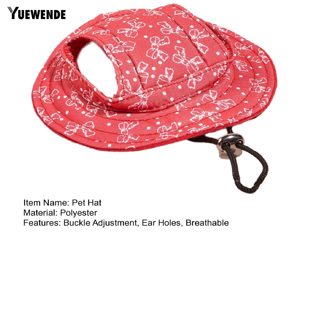 Yue.z Mũ Công Viên Cung Cấp Nhiều Kiểu Dáng Có Khóa Điều Chỉnh Dành Cho Thú Cưng