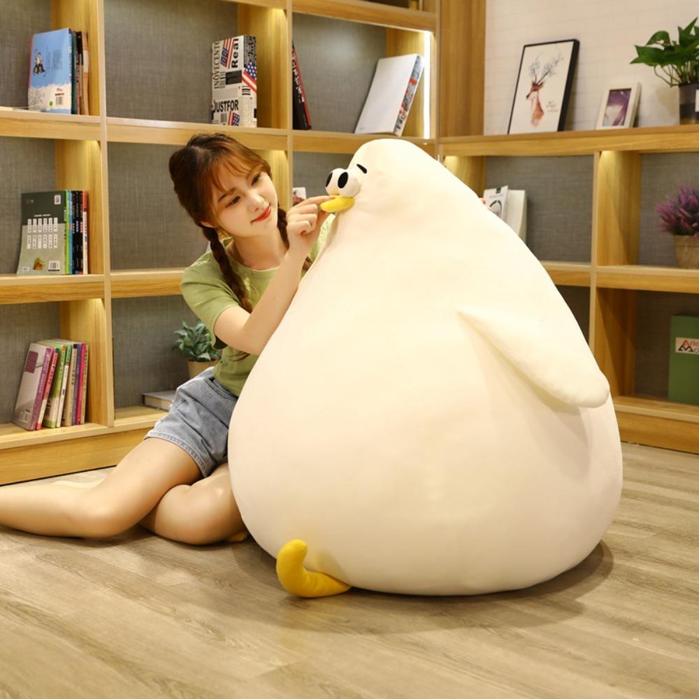 Thú Nhồi Bông Hình Chim Cánh Cụt Đáng Yêu Trang Trí Nhà Cửa