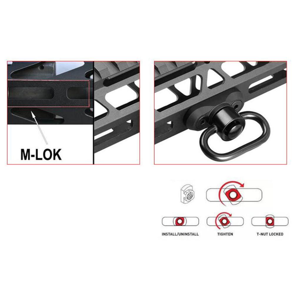 Bộ Chuyển Đổi Dây Tháo Gỡ Nhanh QD Cho Hệ Thống Mod System / M-LOK Hunting