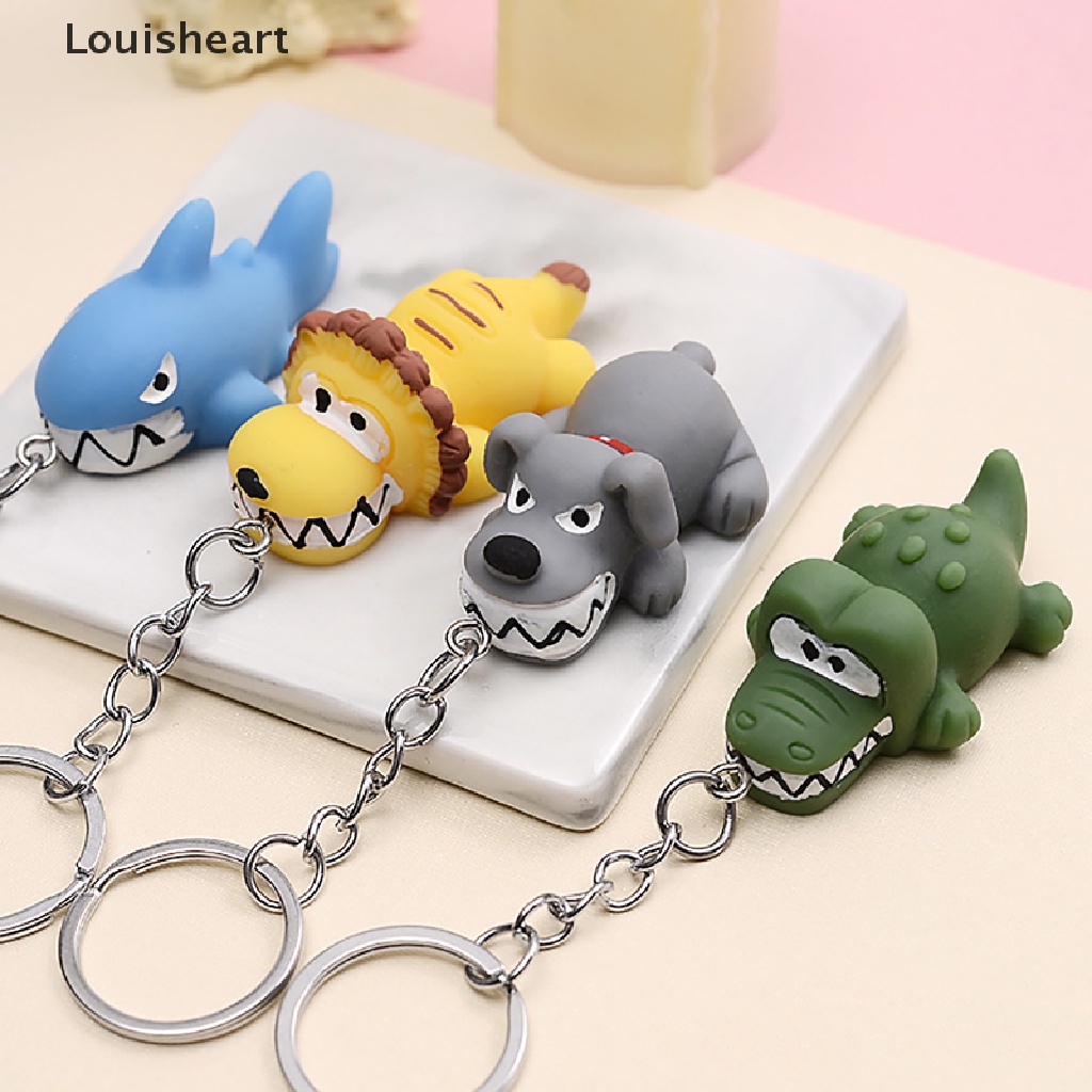 Louisheart Móc Khóa Hình Động Vật Hoạt Hình Xinh Xắn