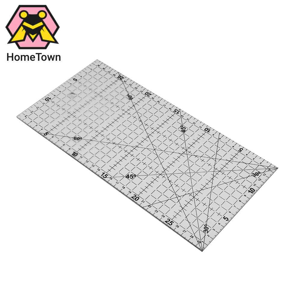 Thước Hình Tam Giác Dày Cỡ Lớn 30X15Cm Chuyên Dùng Trong May Vá