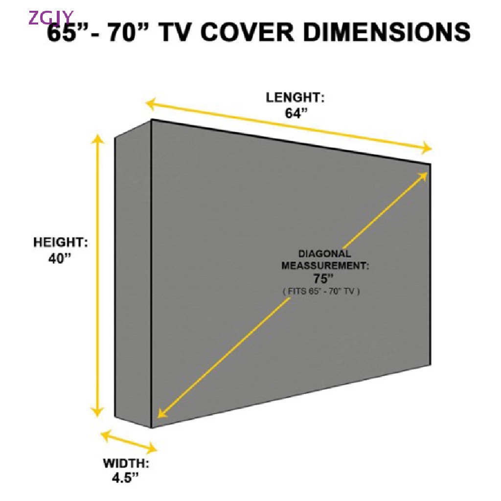 Tấm Phủ TV Ngoài Trời Chống Bụi Chịu Thời Tiết Mới