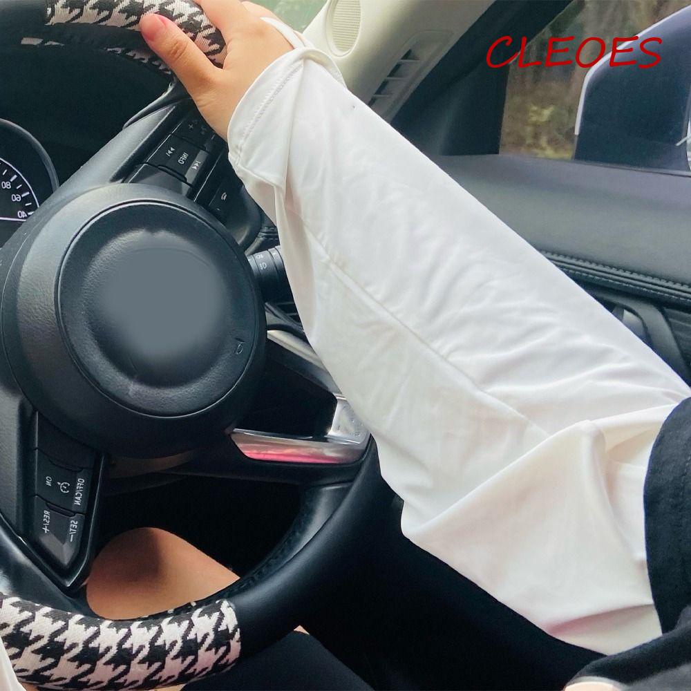 Găng Cánh Tay Chống Nắng / Tia UV Cỡ Lớn Màu Trơn Thoáng Khí Thời Trang Mùa Hè