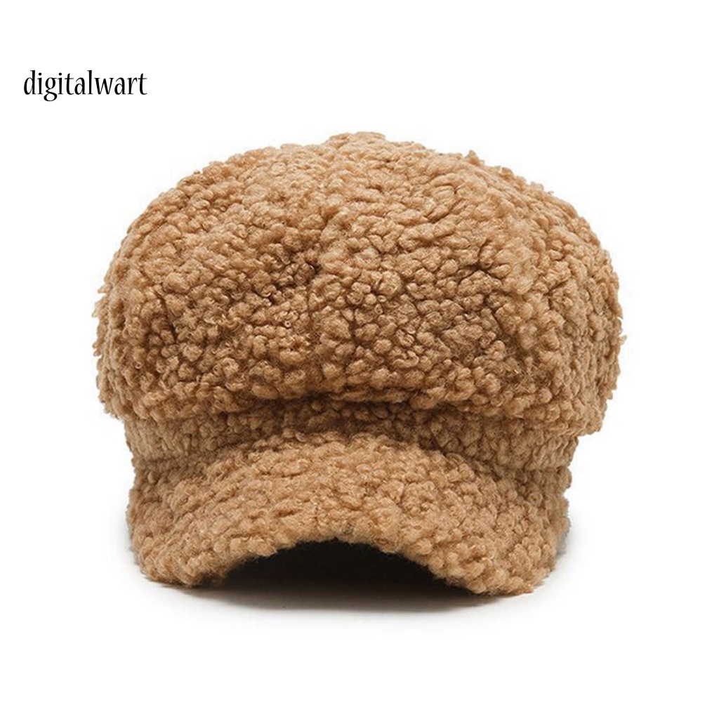 Kỹ Thuật Số| Mũ Beret Siêu Mềm Màu Trơn Thời Trang Cho Nữ