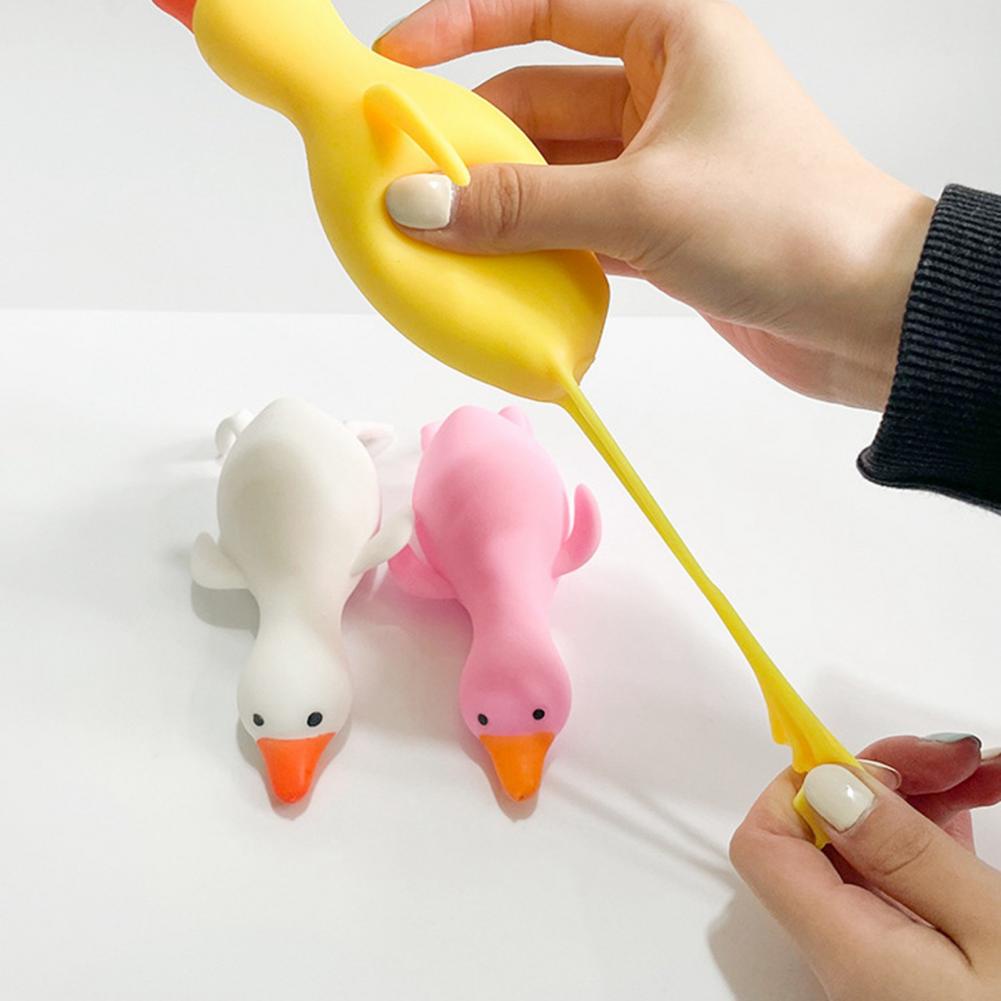 Đồ vịt Chơi Squishy Mochi Hình Thú Cực Dễ Thương, Đồ Chơi Xả Stress Dễ Thương WHYME