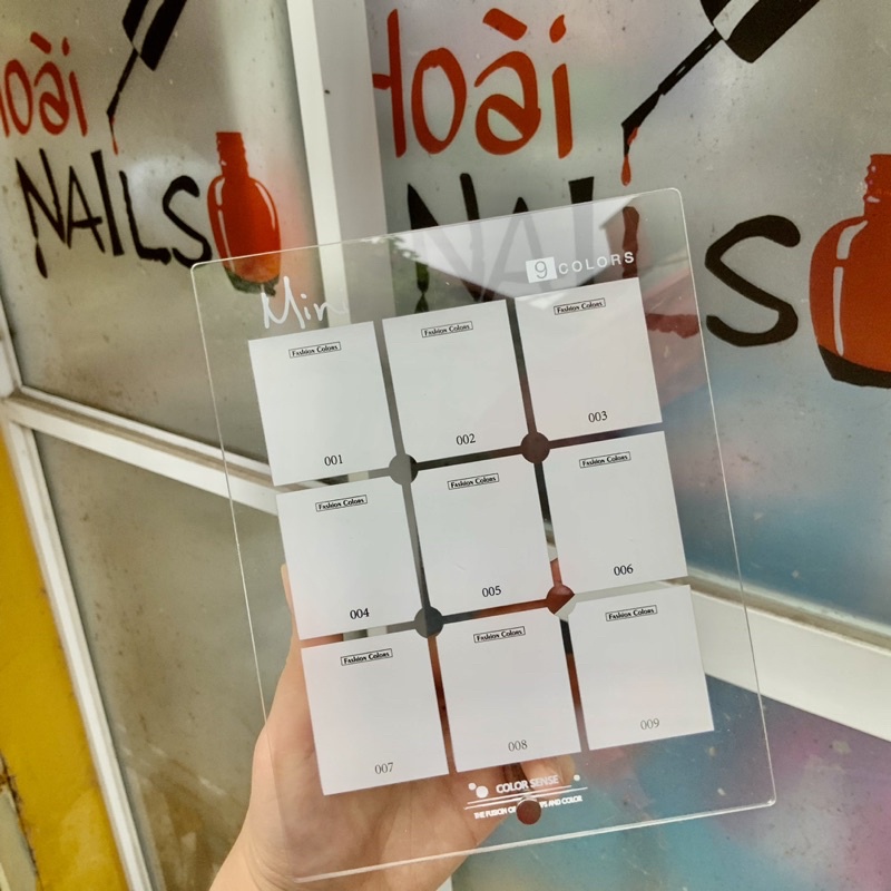 Khung trưng mẫu móng loại mới - Shop Hoài Nail