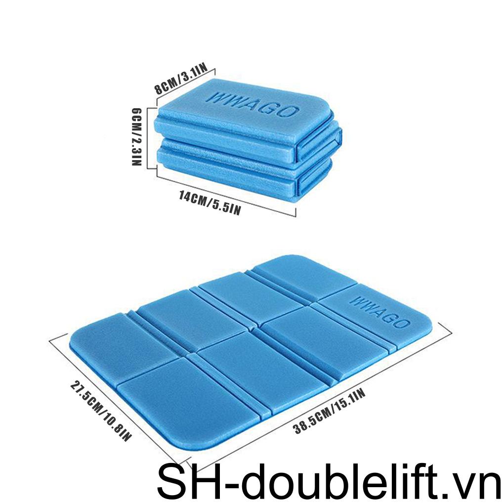 Set 2 Thảm Xốp Lót Ghế Ngồi Chống Thấm Nước Tiện Dụng Khi Đi Cắm Trại