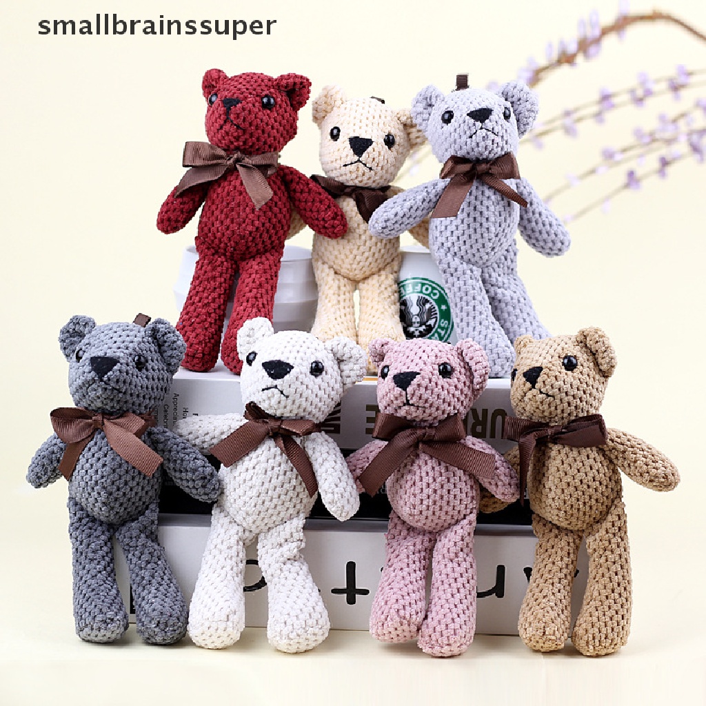 Móc Khóa Hình Gấu Nhồi Bông Đáng Yêu