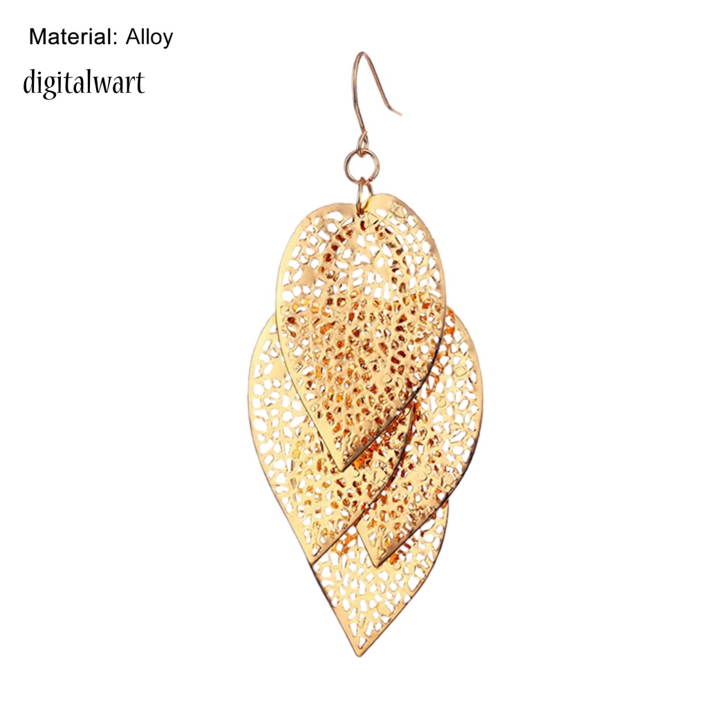 Kỹ Thuật Số| 1 Đôi Bông Tai Tua Rua Dài Mạ Điện Thời Trang Dự Tiệc Cho Bạn Gái