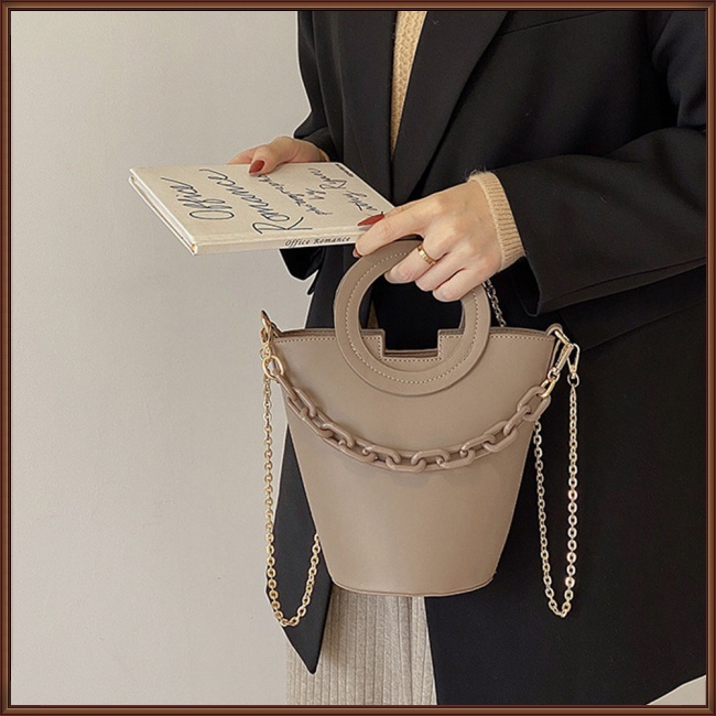 Túi Đeo Chéo Màu Sắc Thời Trang Sức Chứa Lớn Cho Nữ