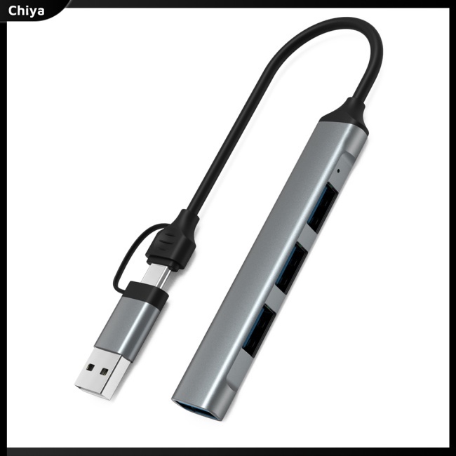 Bộ Chia Cổng Usb Type C Sang Usb3.0 4 Trong 1 Cho Notebook Laptop Điện Thoại Di Động