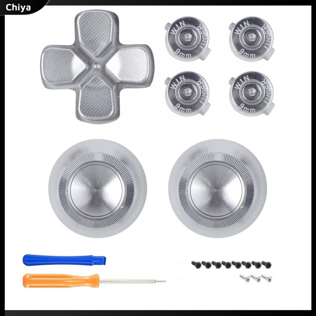 Bộ Nút Bấm Thay Thế Bằng Hợp Kim Nhôm Cho Tay Cầm Chơi Game Ps5