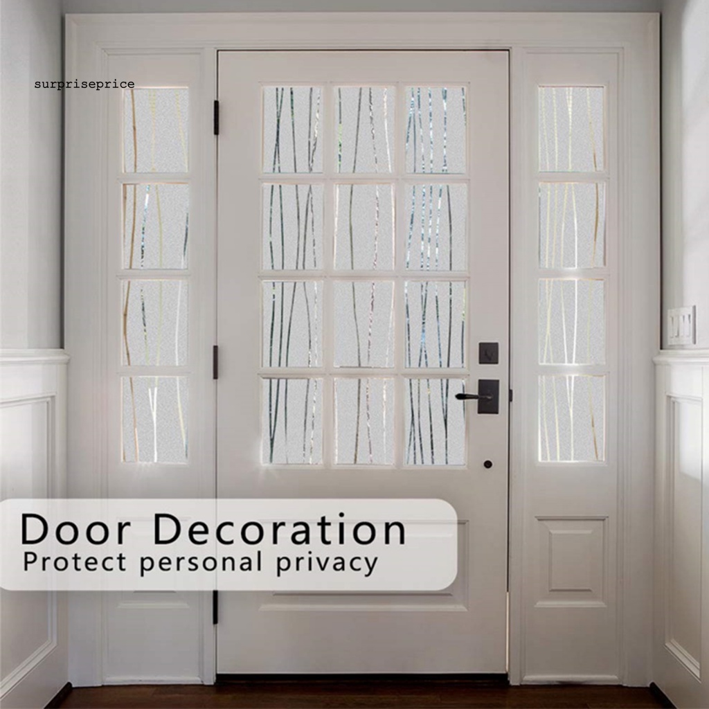 1 Cuộn Phim Dán Cửa Sổ Bằng PVC Chống Tia UV