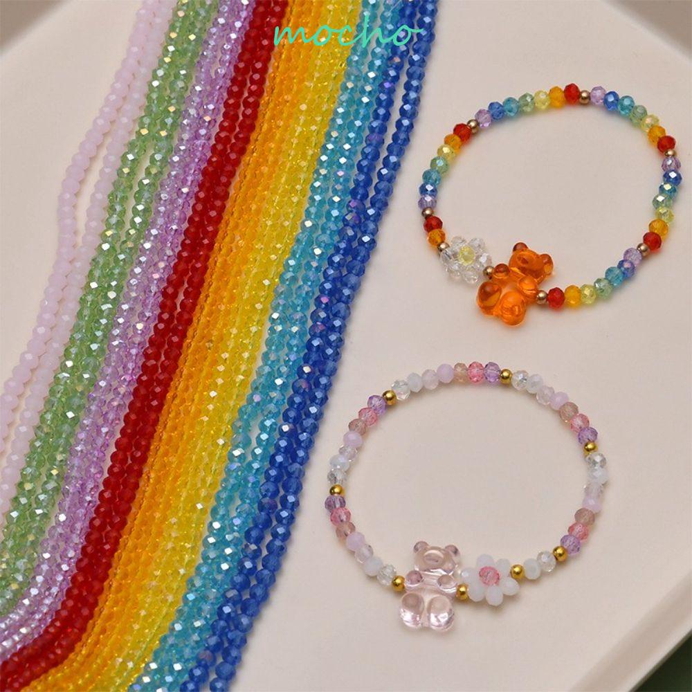 Vòng cổ Mặt Kính Có Lỗ Xỏ Hạt Làm Trang Sức Thủ Công DIY