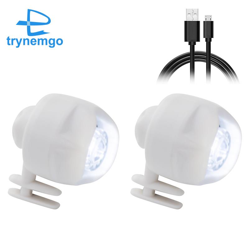 Set 2 Đèn Pha LED Croc 3 Chế Độ Chiếu Sáng Dành Cho Cún Đi Bộ Đường Dài Màu Đen