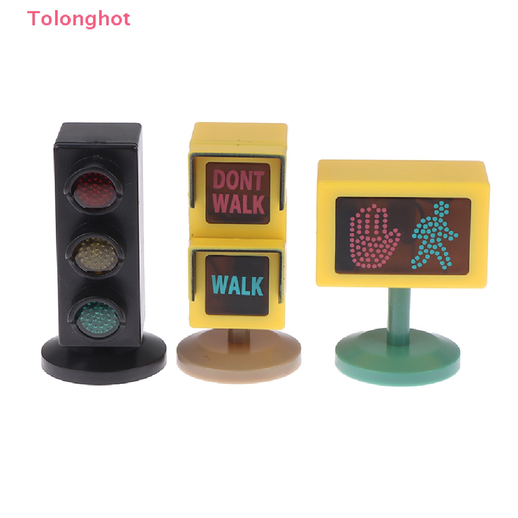 1 Mô Hình Đèn Tín Hiệu Đường Phố Trang Trí Nhà Búp Bê