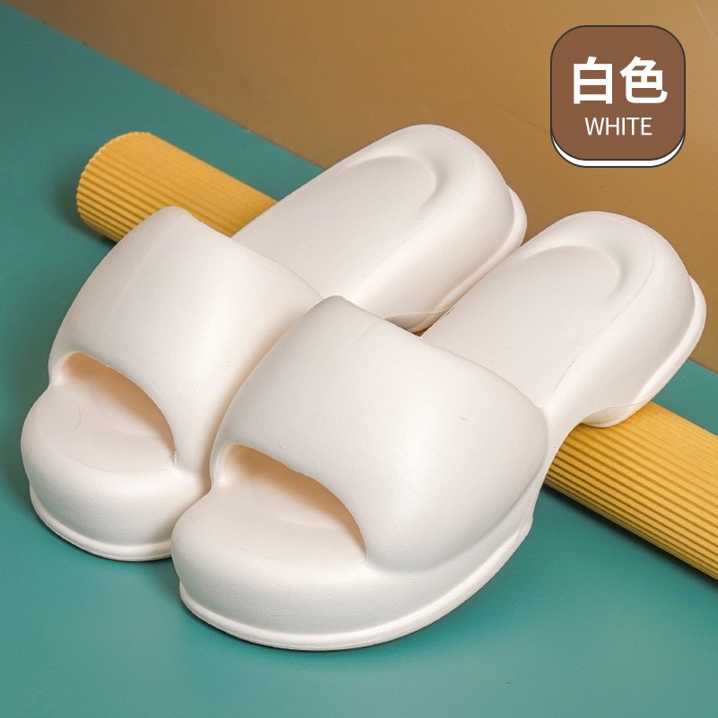 Dép bánh mỳ chao béo đế khuyết B479 nhiều màu quai ngang đúc nguyên khối TRANGBIHUE