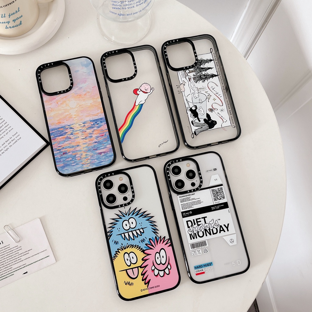 Ốp Điện Thoại Acrylic Cứng In Hình Tranh Sơn Dầu Cho iPhone 15 14 13 12 11 Pro Max Plus