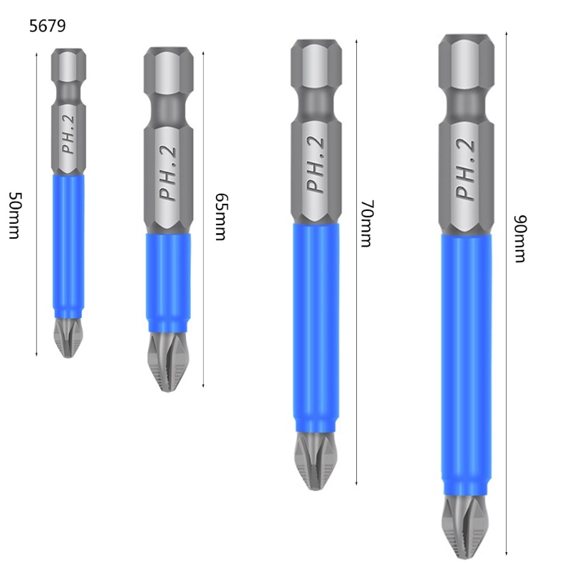 Bộ Tua Vít Đầu Chữ Thập Dài 25 / 50 / 65 / 70 / 90 / 127 / 150mm Chuyên Dụng