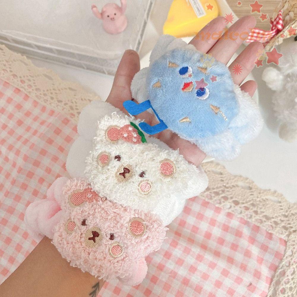 Băng Đeo Cổ Tay Bằng Sợi Nhỏ Thấm Hút Nước Chống Bám Bẩn Họa Tiết Hoạt Hình