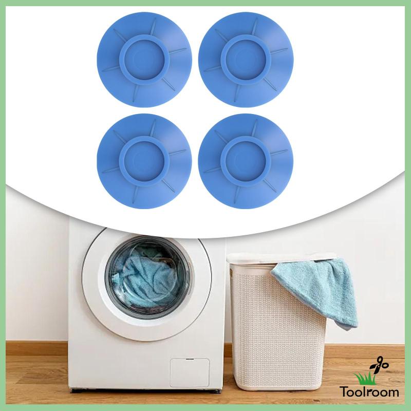 Set 4 Miếng Đệm Lót Chân Máy Giặt Chống Trượt Tiện Dụng