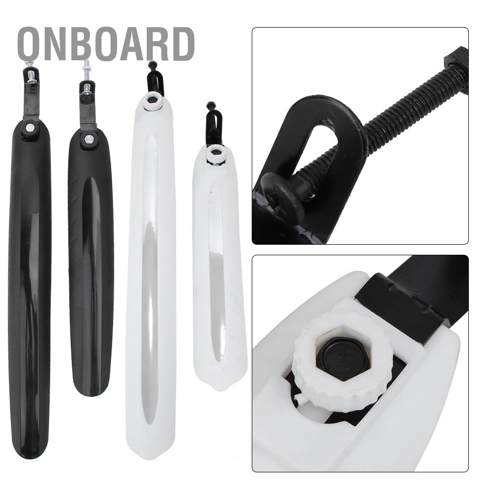 Bộ dè chắn bùn cho cả bánh trước và bánh sau xe đạp leo núi OnBoard I.