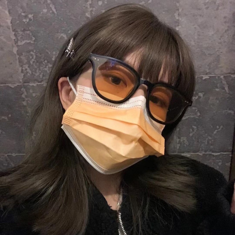 Kính Mát Gọng Vuông Màu Đen Chống Tia UV Thời Trang Cho Nam Và Nữ