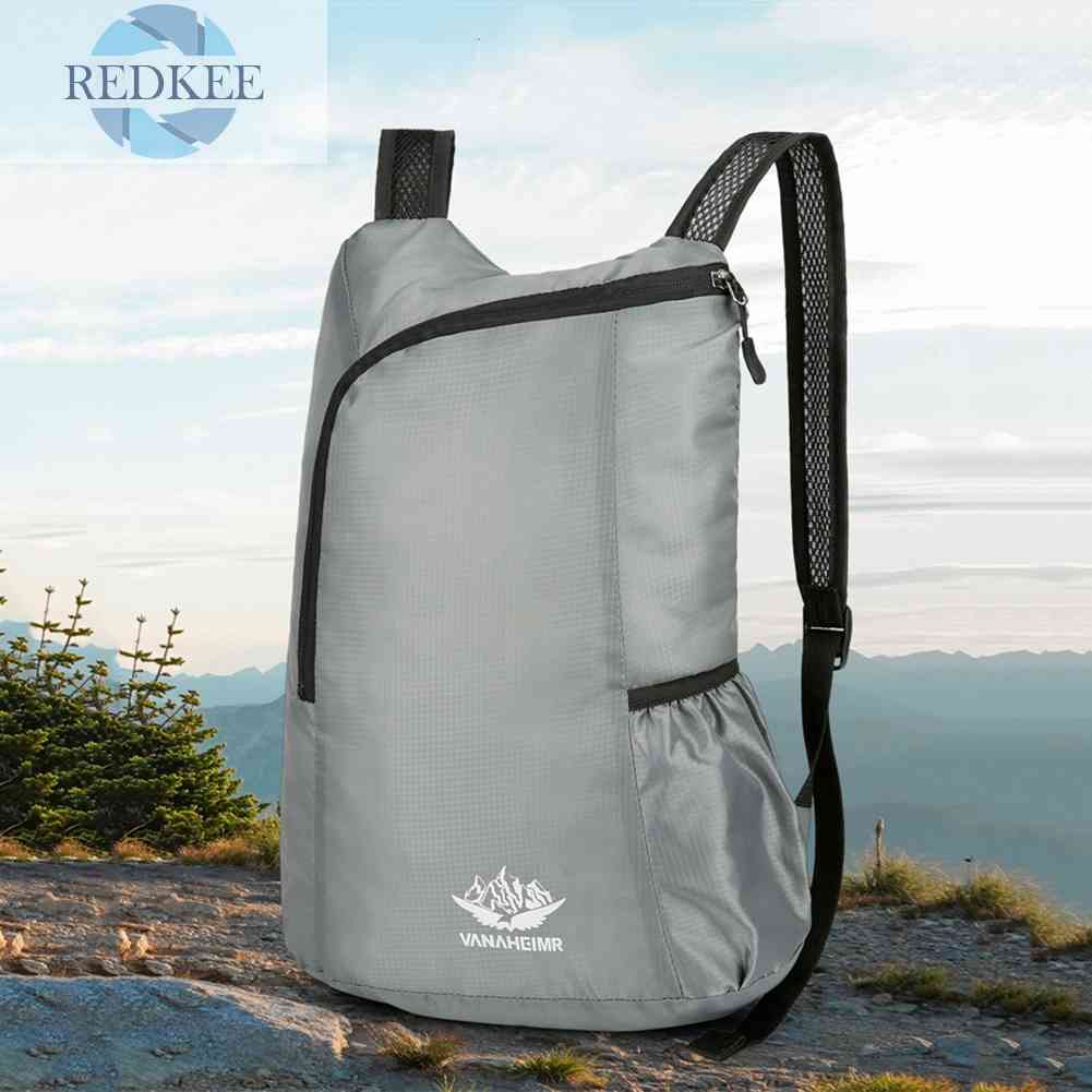 Ba Lô Nylon Sức Chứa Lớn Có Thể Gấp Gọn Tiện Dụng Cho Văn Phòng / Du