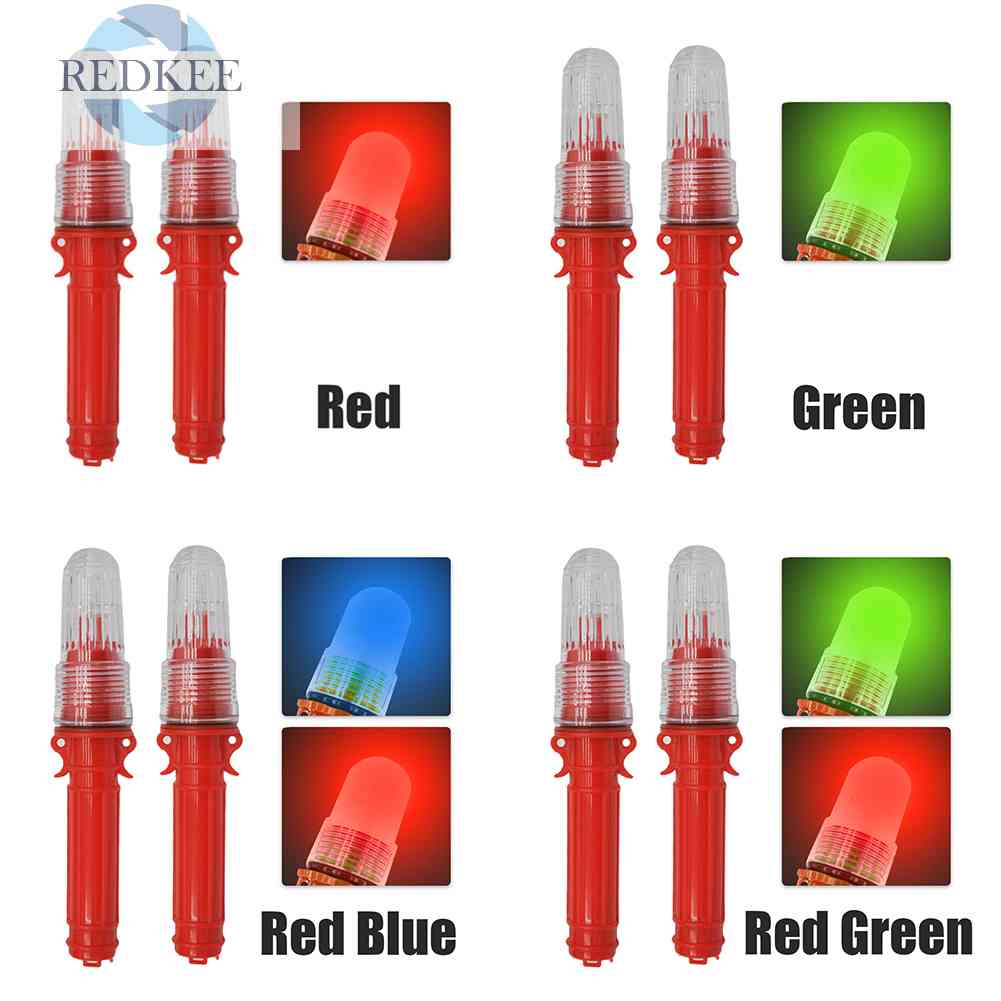 Bộ 2 Đèn Pin Chống Thấm Nước Nhỏ Gọn Tiện Dụng Cho Bánh Răng Câu Cá