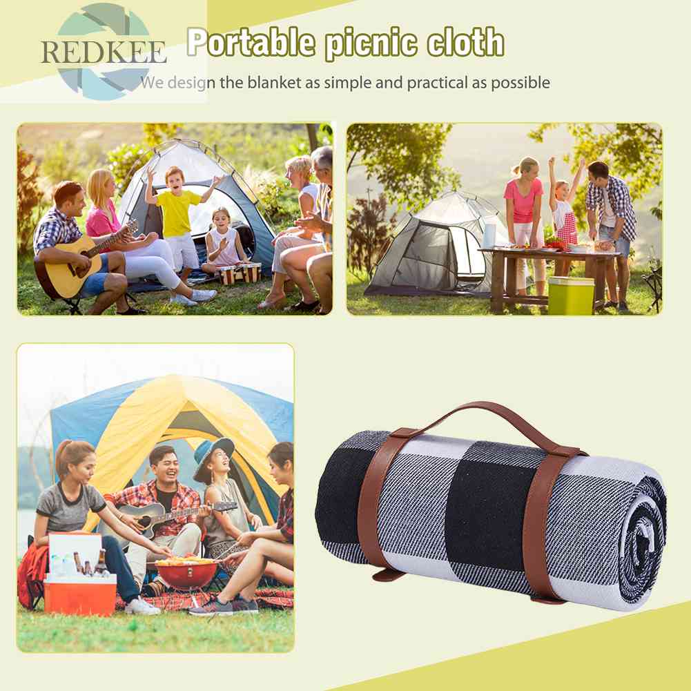 Thảm Trải Bãi Biển Chống Bụi Có Thể Gấp Gọn Tiện Dụng