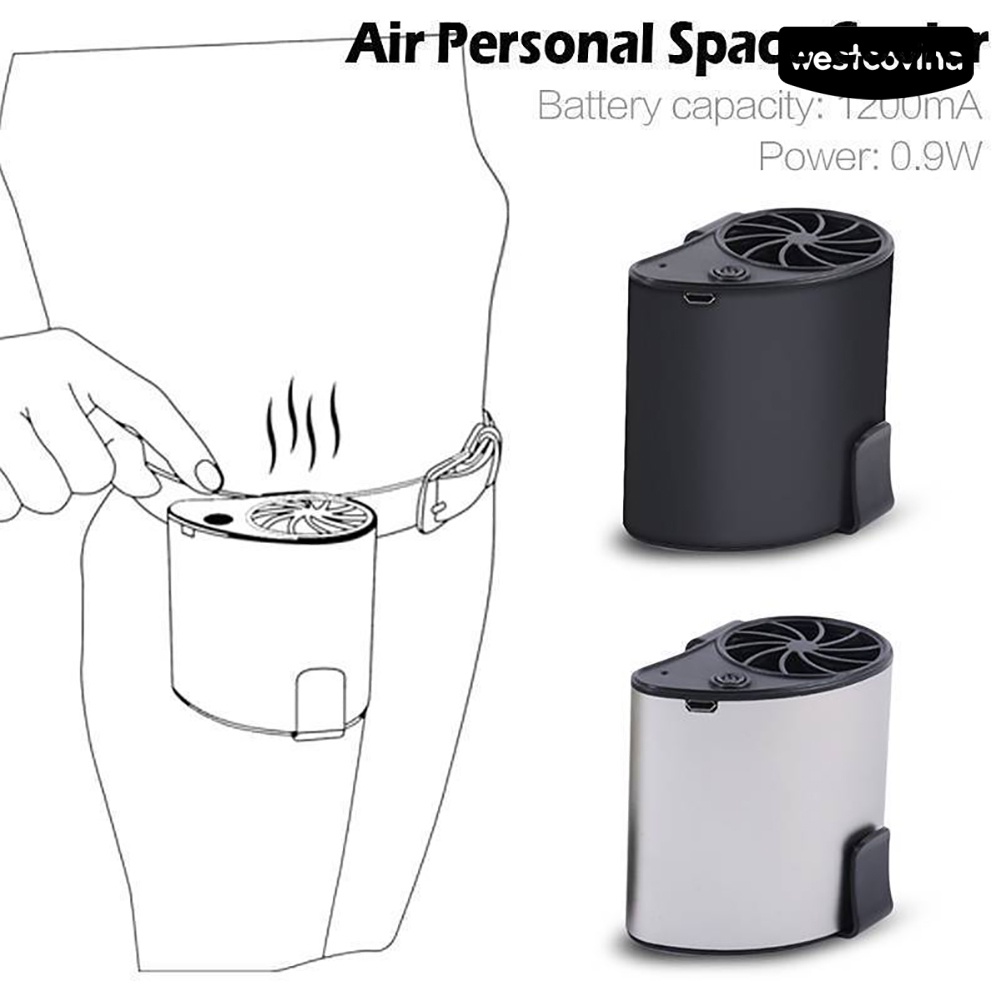 W🅢Quạt Điều Hòa Không Khí Mini Di Động Kèm Sạc USB Tiện Dụng Cho Mùa Hè