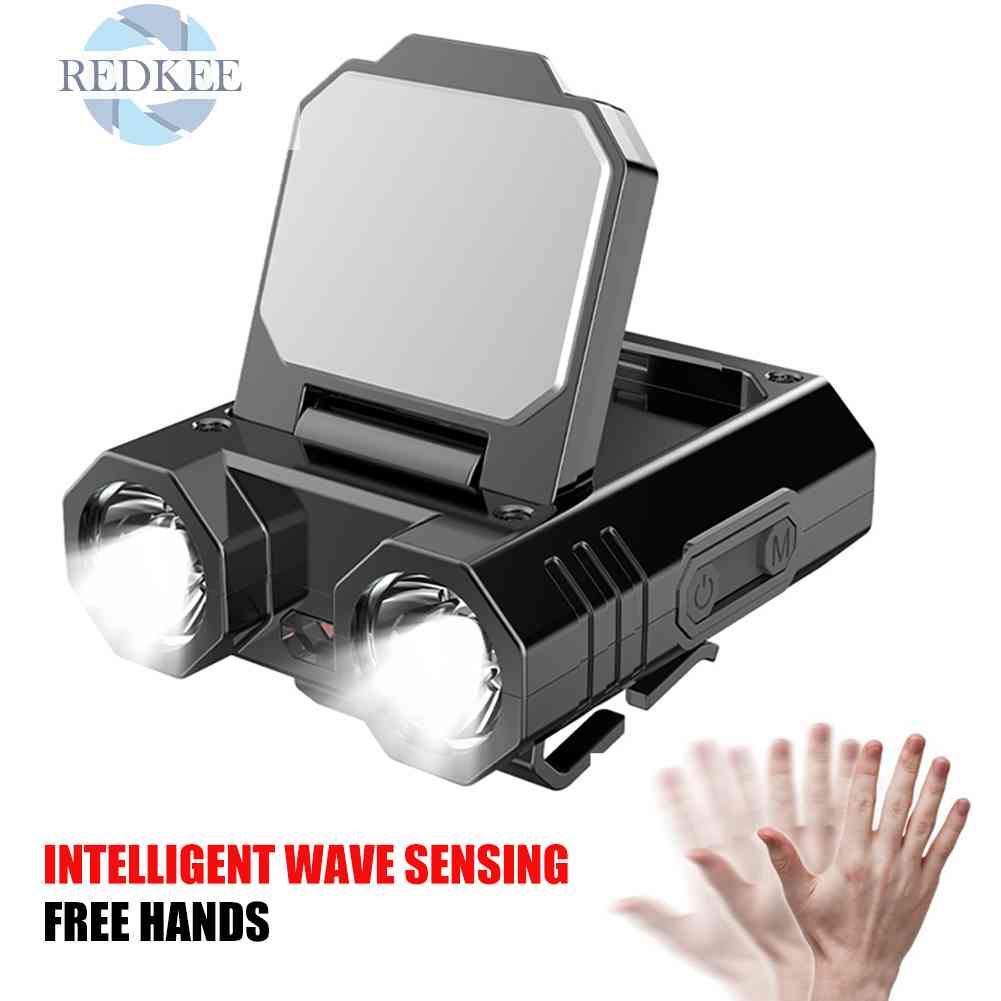 Đèn LED XPE Câu Cá Cảm Biến Sóng Thông Minh Cổng Sạc USB Loại C