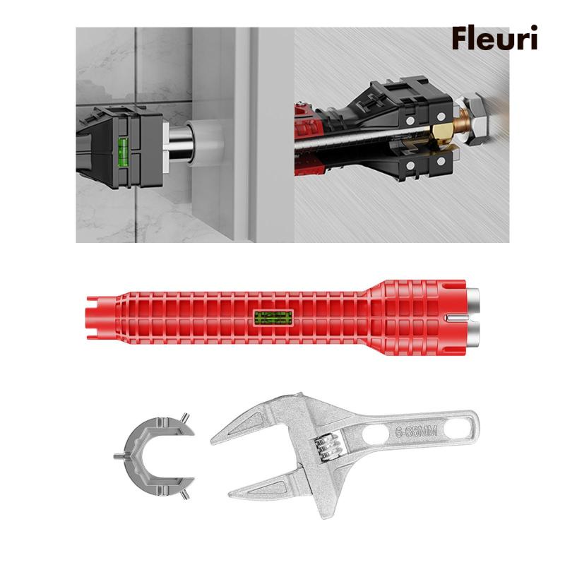 [Fleurir] Cờ Lê Sửa Chữa Ống Nước Bồn Rửa Chén Đa Năng Cho Nhà Bếp