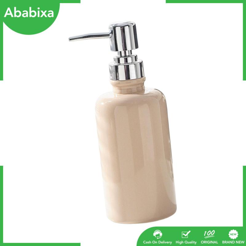 Bình Sứ Đựng Xà Phòng Dạng Bơm Tiện Dụng Cho Nhà Bếp / Phòng Tắm