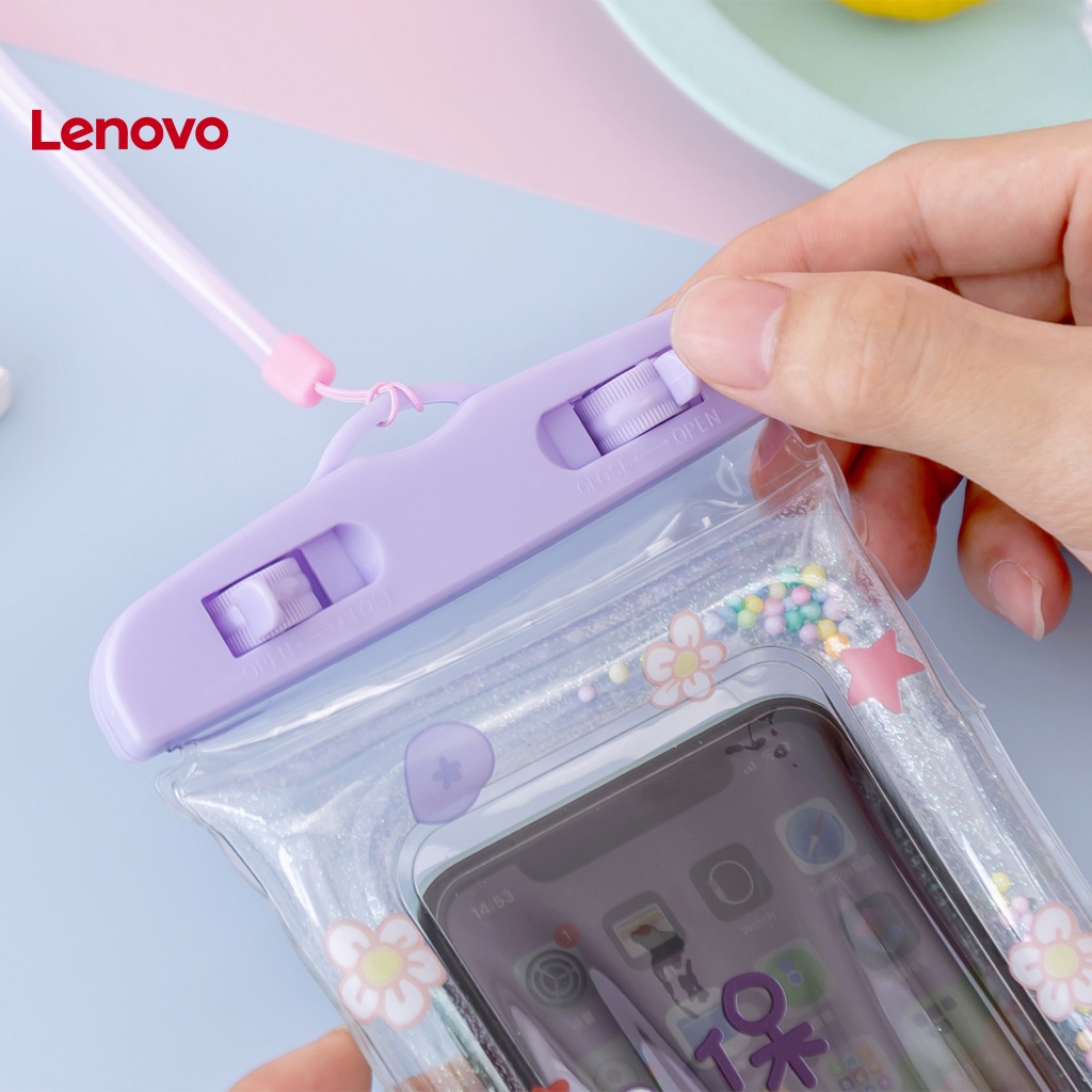 Túi Khí Nổi Siêu Mỏng Chống Nước IP68 In Họa Tiết Hoa Hướng Dương Cho Điện Thoại