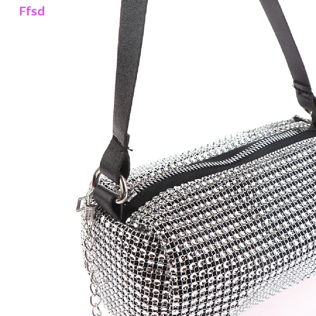 Túi Xách Đeo Vai Đính Đá Lấp Lánh Thời Trang Cho Nữ