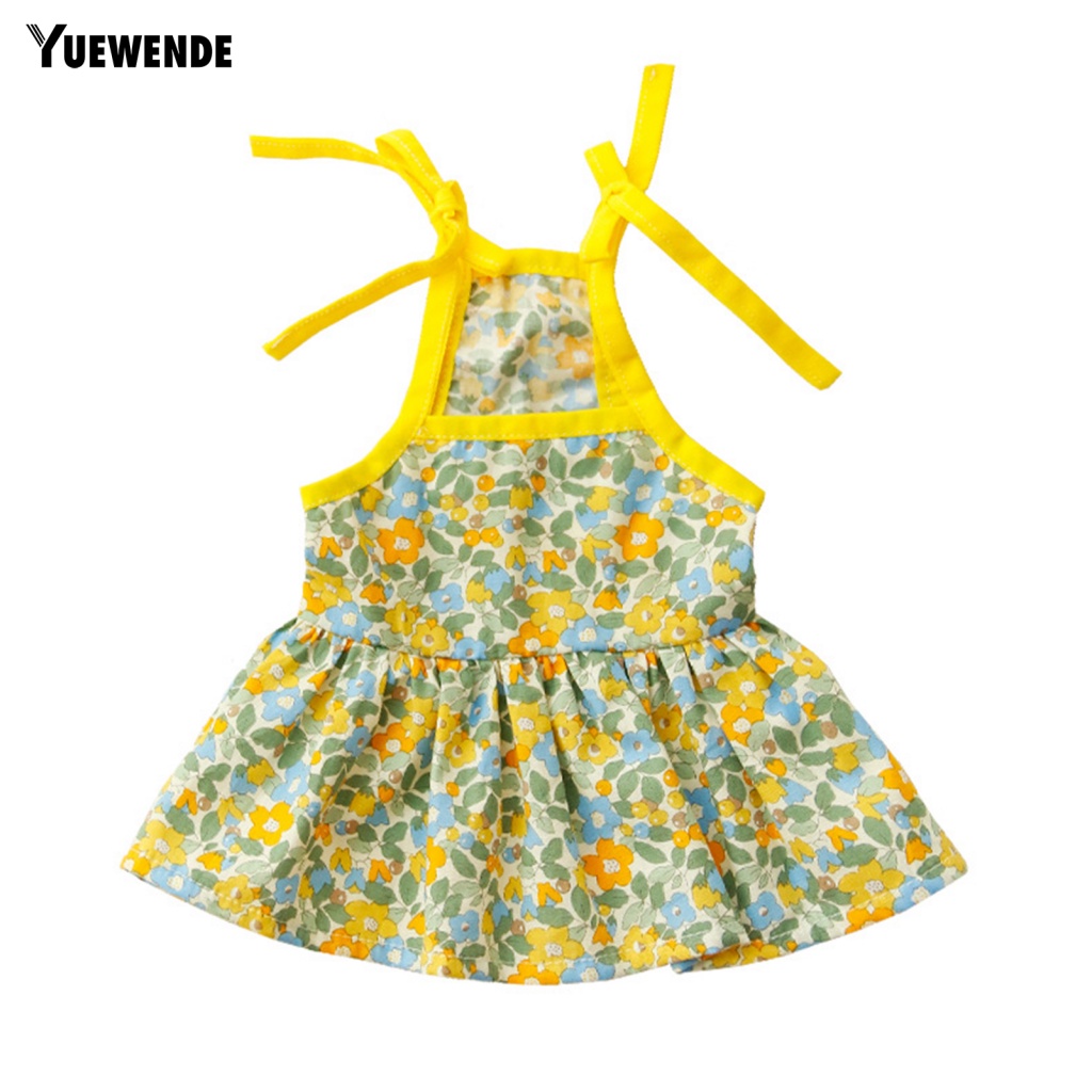 Đầm In Hoa Siêu Nhẹ Thoáng Khí Thời Trang Mùa Hè Xinh Xắn Cho Thú Cưng