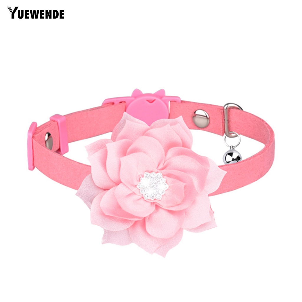 Vòng Cổ Mềm Mại Có Thể Điều Chỉnh Gắn Chuông Dành Cho Thú Cưng