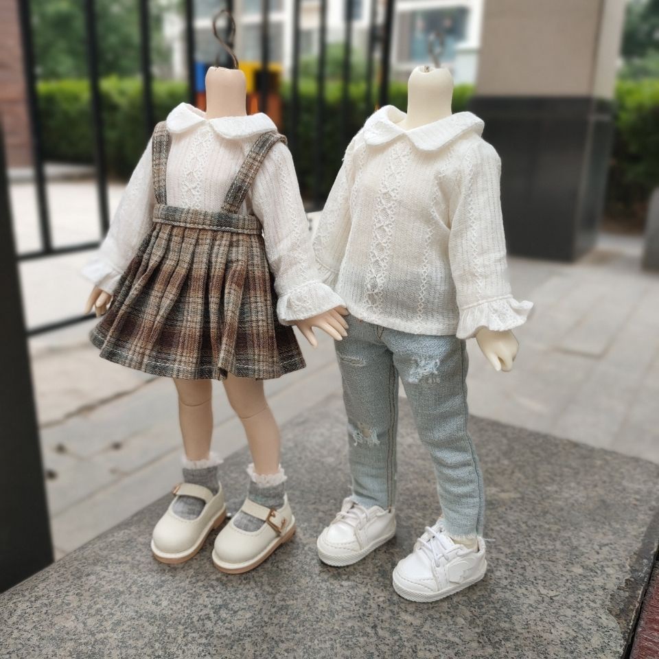 Áo Ren Vẽ Cơ Thể Người Tỉ Lệ 1 / 6 Dễ Phối Đồ Cho Bé