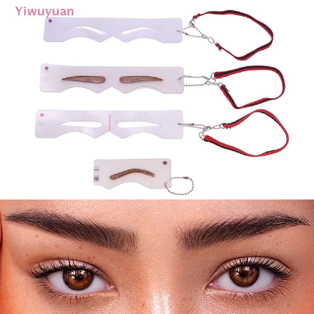 Bộ Khuôn Vẽ Lông Mày 12 Kiểu Dáng Mới