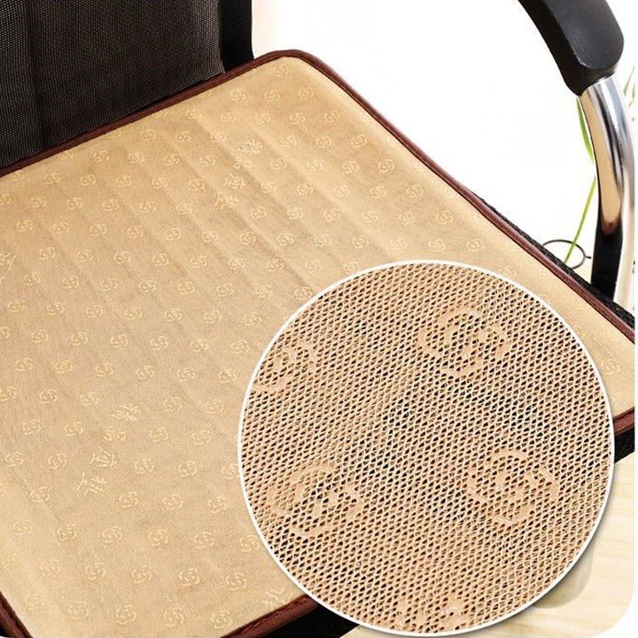 Thảm Lót Ghế  Xe Hơi Tre Trúc Cao Cấp Thoáng Khí