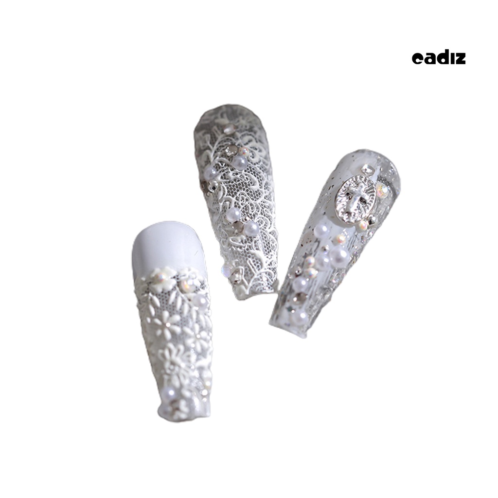 Miếng Dán Trang Trí Móng Tay Tự Dính Không Phai 5D DIY