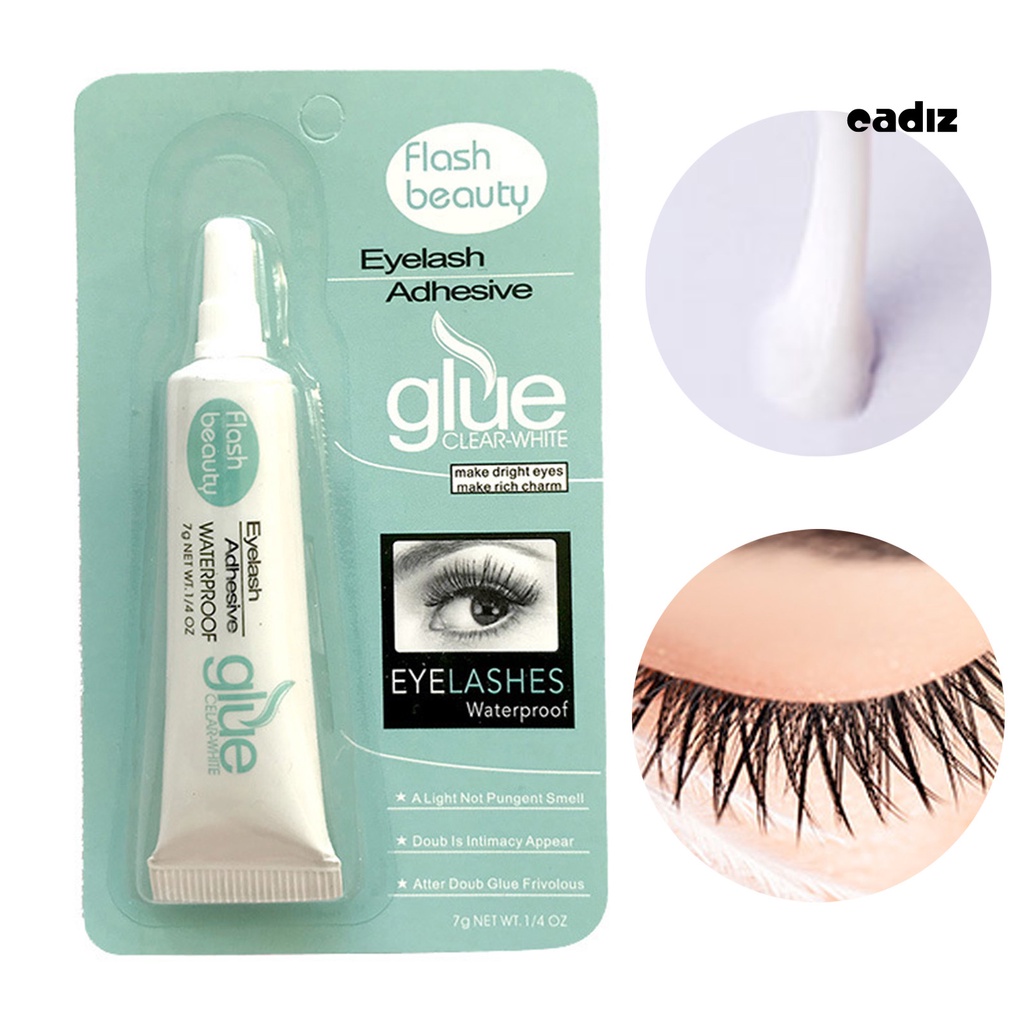 Keo Dán Lông Mi Giả Màu Trắng Đen Đa Năng 7g An Toàn Tiện Dụng