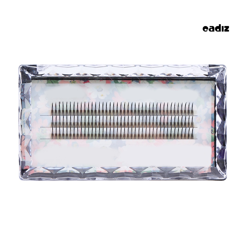 1 Hộp Lông Mi Giả Kiểu Đuôi Cá Kháng Nước Tuyệt Vời Trang Điểm Chuyên Nghiệp Cho Nữ