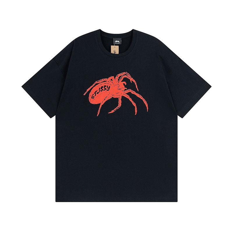 Áo Thun Tay Ngắn In Hình Nhện Phong Cách Đường Phố Thời Trang Cho Nam Và Nữ St-us 8 -