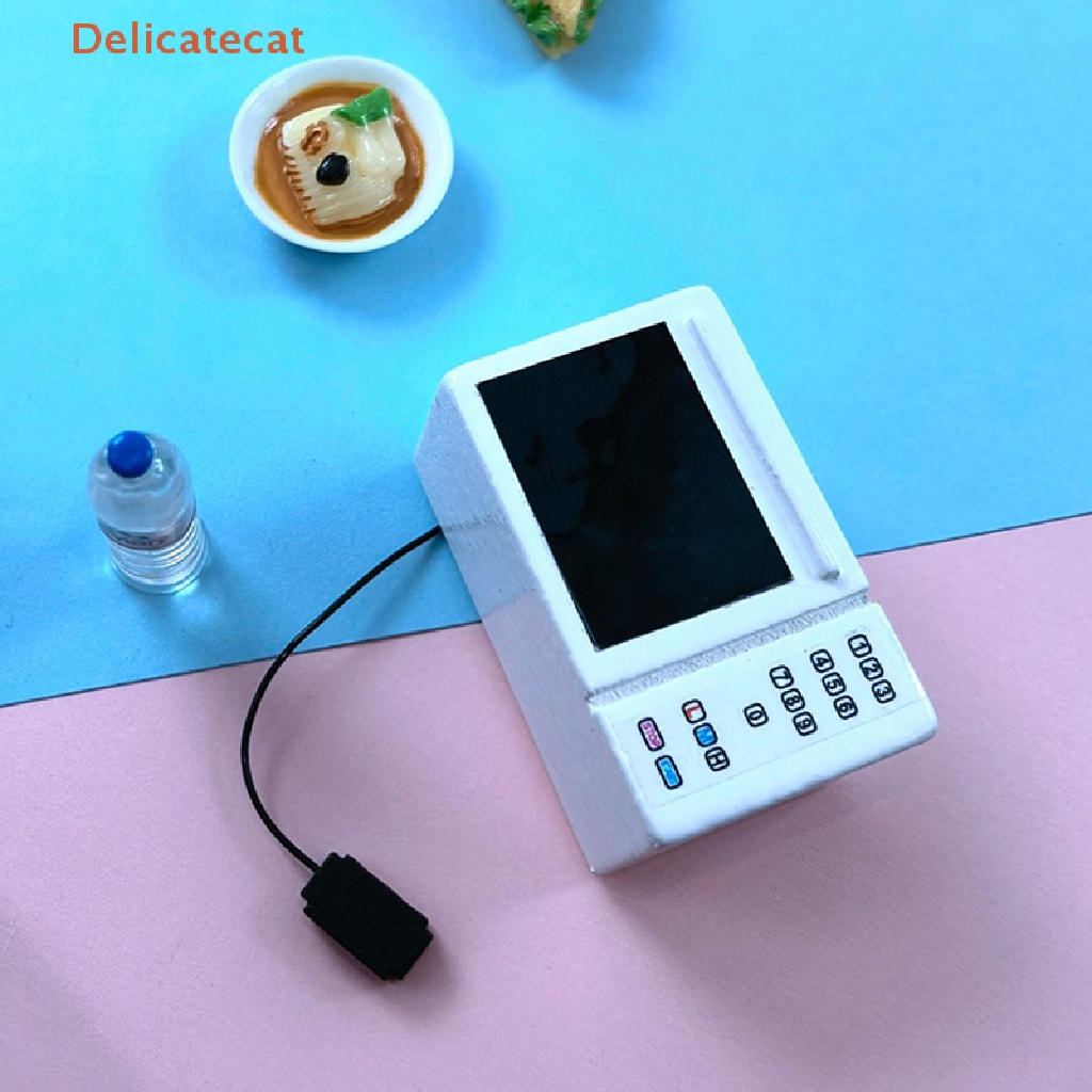 [Tinh Tế] 1 Mô Hình Lò Vi Sóng Mini Trang Trí Nhà Búp Bê