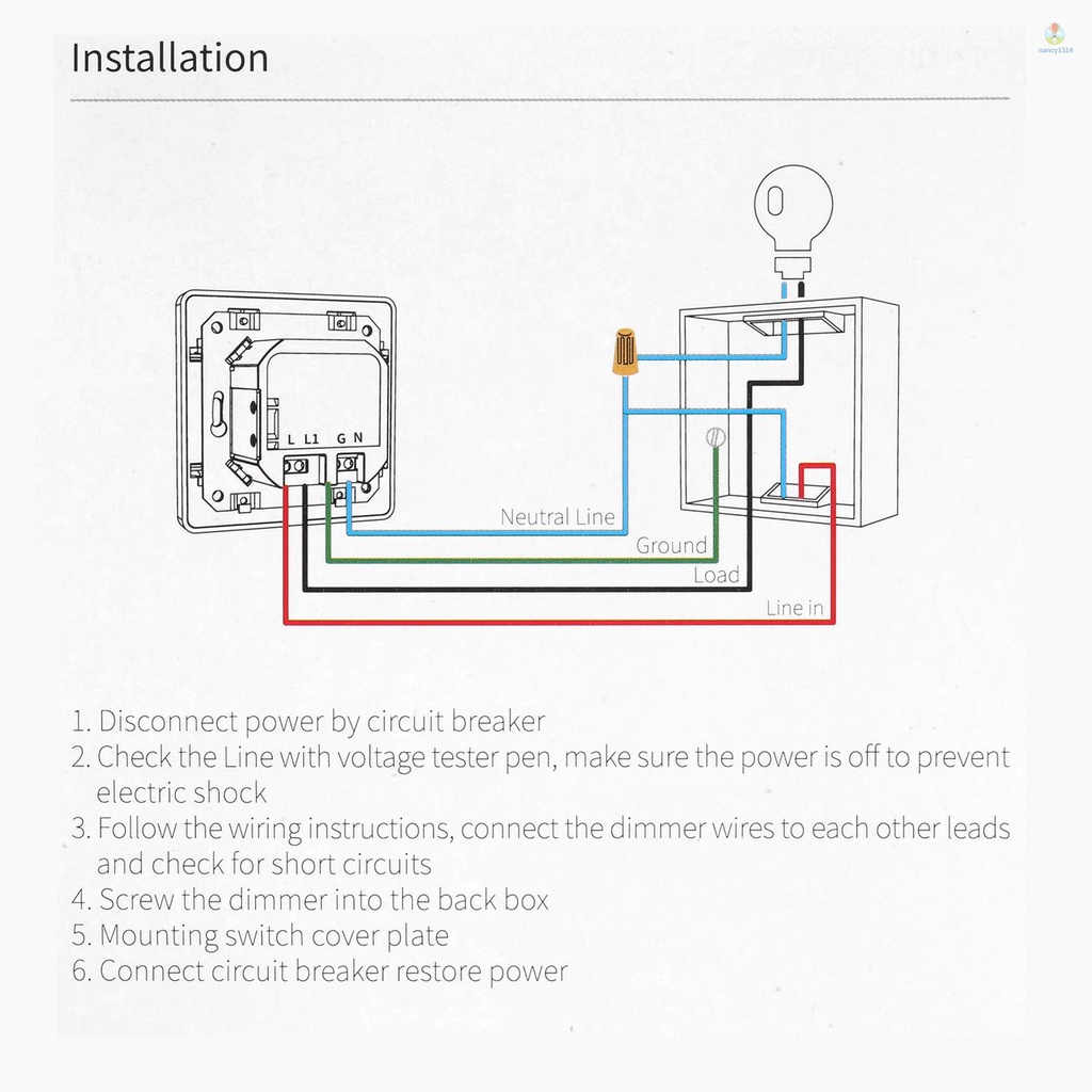 Công Tắc Điều Khiển Đèn Thông Minh Zigbee Tương Thích Với Alexa Google Home Với Dây Trung Tính Một Bước Tiêu Chuẩn Châu Âu