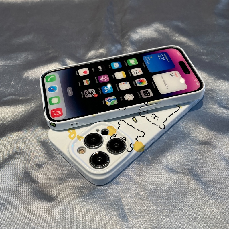 Ốp Điện Thoại In Hình Chú Chó Hoạt Hình Dễ Thương Cho iPhone13 118P7 14pro max