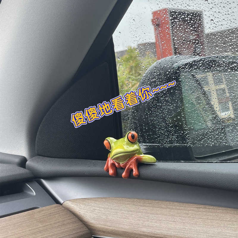 Car Decoration Car Screen Lying Doll Computer Display Screen Applicable to Mercedes-Benz Audi BMW Car Decoration WULT